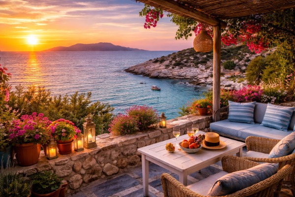 Sakız Adası Manzaralı Tatilin Ayrıcalıkları: Çeşme’de Eşsiz Bir Deneyim