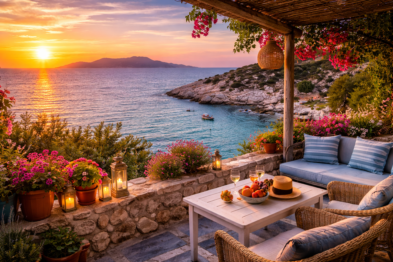 Sakız Adası Manzaralı Tatilin Ayrıcalıkları: Çeşme’de Eşsiz Bir Deneyim