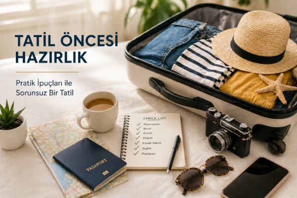 Tatil Öncesi Yapılması Gereken Hazırlıkl